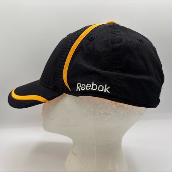 Pittsburgh Steelers NFL Reebok Black/Yellow Onfield Large/XL Flex Fit Fitted Hat - Picture 5 of 15